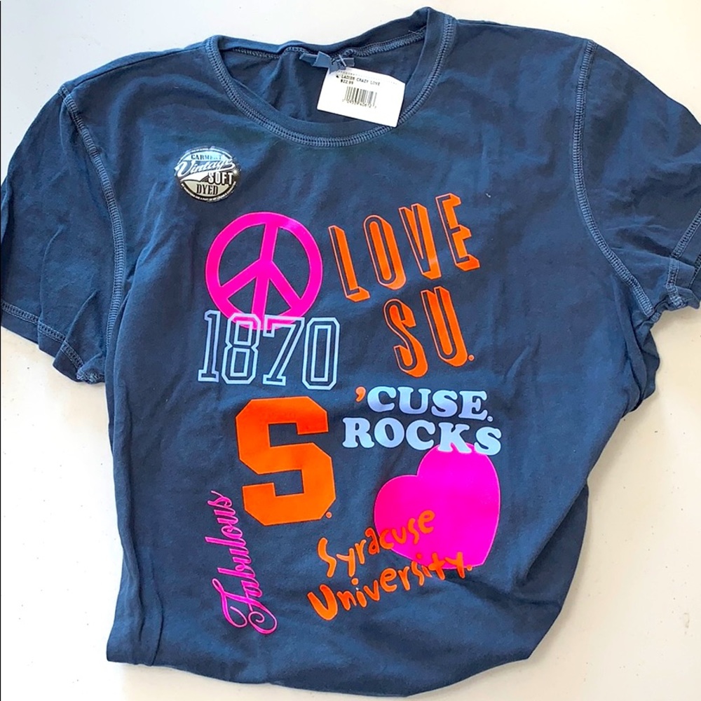 NWT Syracuse University Vintage Ladies’ T Shirt